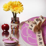 Alphabet A To Z Grosgrain Ribbon 5/8 '' X 10 yd - 1 / ROLL
