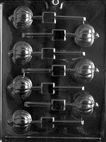 Pumpkin Lolly Chocolate Mold