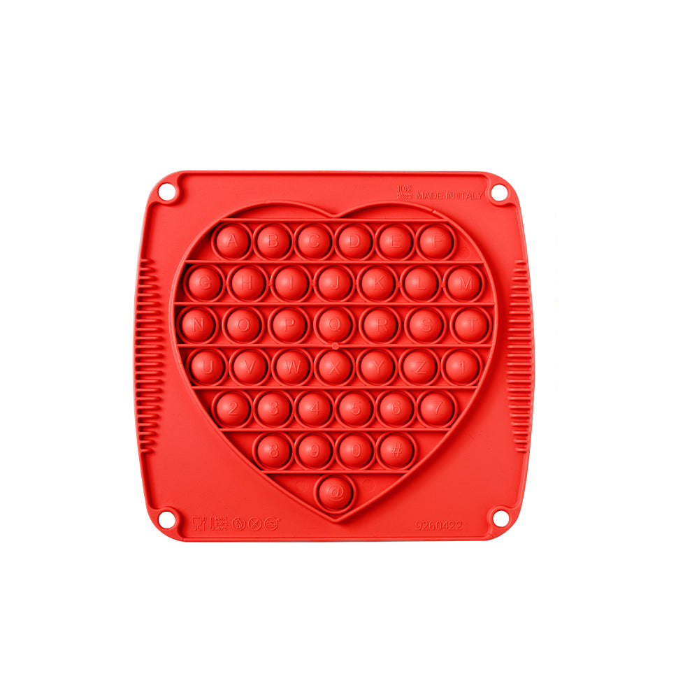 Decora DecorPop Heart Silicone Mold, 6.0"