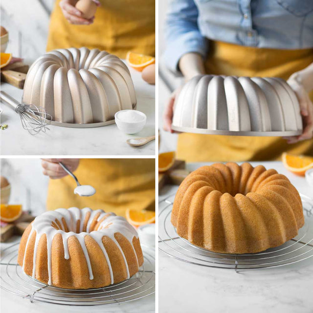 Decora Carol Cake Pan, 9.4" Dia. x 4.0"