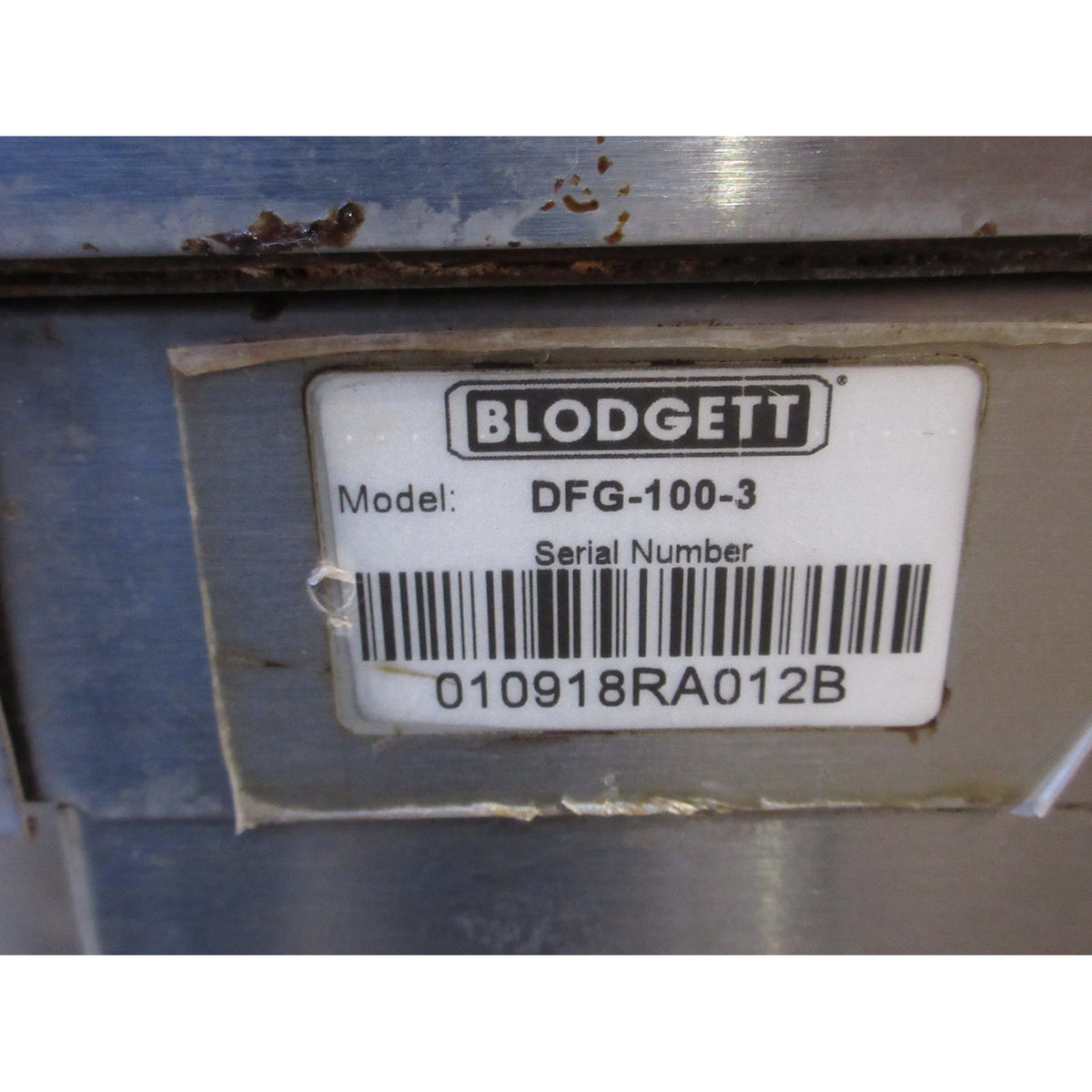 Blodgett DFG-100 Natural Gas Double Convection Oven, Used Excellent Condition