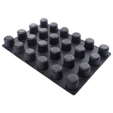Demarle Inspiration Deep Cylinders Silicone Mold, 24 Cavities