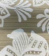Robert Allen Mettaline Chenille Fabric - Pumice Floral, 58" Width (1 Yard)