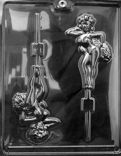 Chorus Girl Lolly Chocolate Mold - LPX001