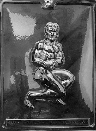 Body Builder Macho Man Chocolate Mold - LPX004