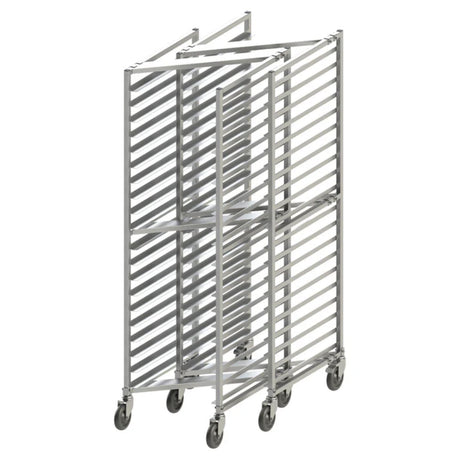 Winco 20 Tier Nesting Sheet Pan Rack with Brakes