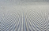 Waverly Classic Ticking Stripes Cotton Fabric - Beige Background With Graphite Blue Stripes, 55" Width (1 Yard)
