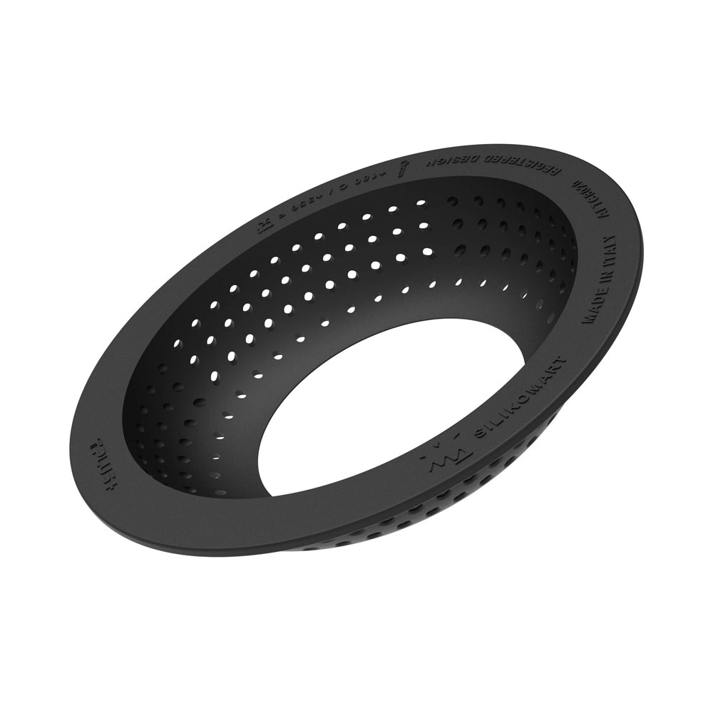 Silikomart KIT TORNADO Mold and Tart Ring, 6 Cavities