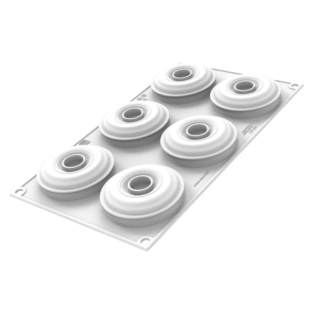 Silikomart SARA 100 Silicone Mold, 6 Cavities