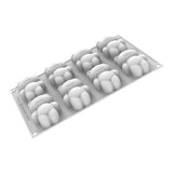 Silikomart TEDDY BEAR 68 Silicone Mold, 8 Cavities