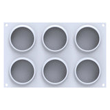 Silikomart SWEET ROUND 95 Silicone Mold, 6 Cavities