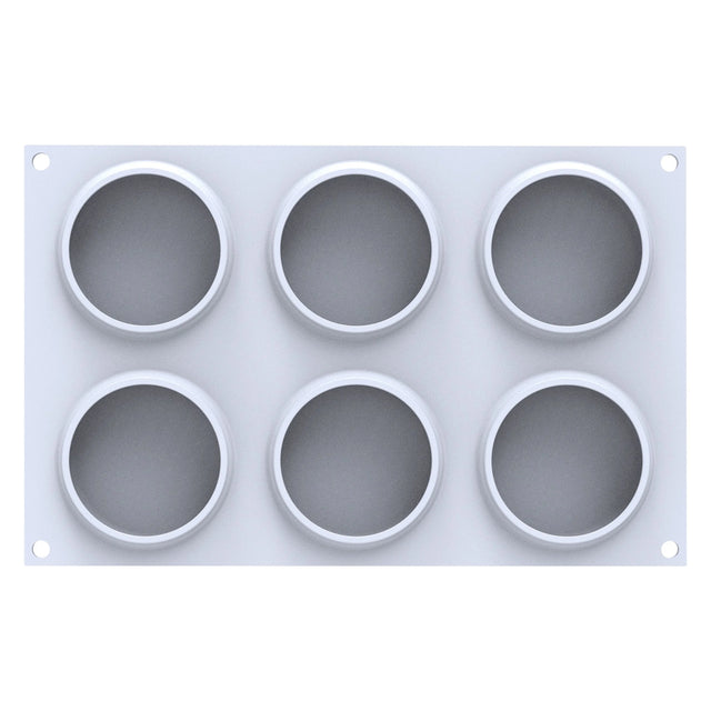 Silikomart SWEET ROUND 95 Silicone Mold, 6 Cavities
