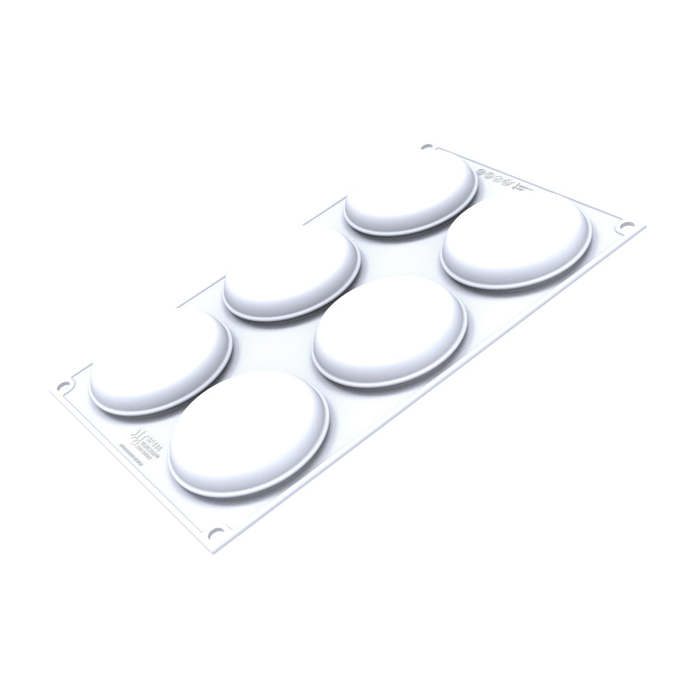 Silikomart SWEET ROUND 95 Silicone Mold, 6 Cavities