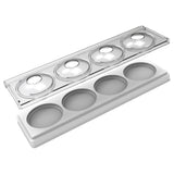 Silikomart MUL3D PEBBLE 120 Silicone Mold, 4 Cavities