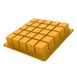 Silikomart ICE 26 Silicone Ice Cube Mold, 25 Cavities
