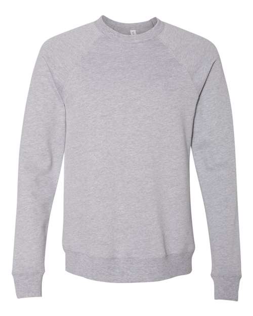BELLA + CANVAS® Unisex Sponge Fleece Raglan Crewneck Sweatshirt - 3901