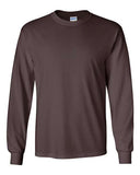 Gildan Ultra Cotton Crewneck Long Sleeve T-Shirt for Men & Women