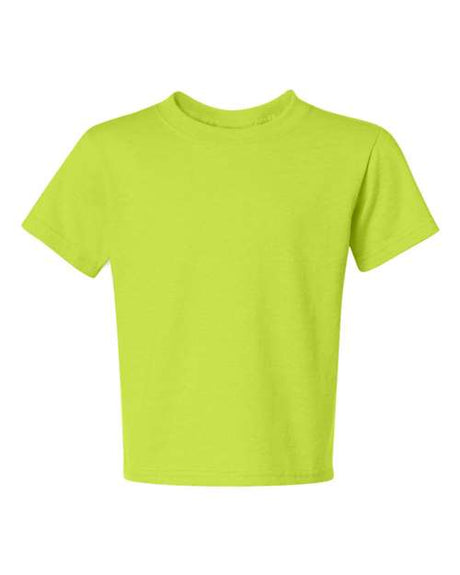 Jerzees® Dri Power Youth Cotton Polyester Short Sleeve Crewneck T-Shirt