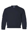 GILDAN® Heavy Blend Youth Crewneck Long Sleeve Sweatshirts