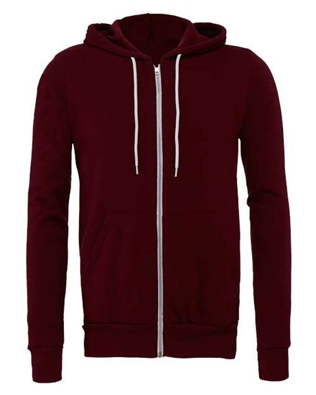 BELLA + CANVAS® Unisex Premium Fleece Full-Zip Sweatshirt - 3739