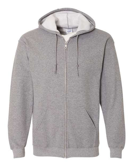 Gildan® Heavy Blend Full-Zip Long Sleeve Hooded Sweatshirt