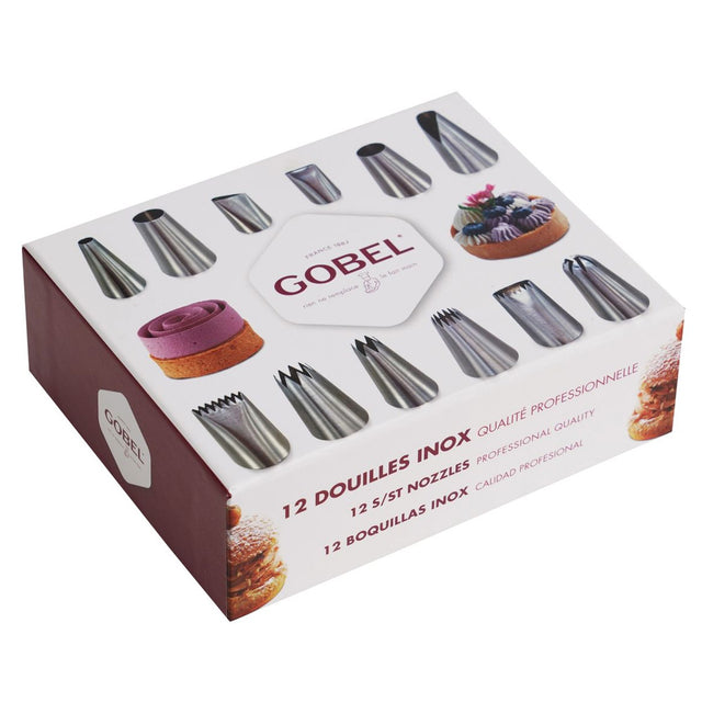 Gobel 12 Piece Pastry Tip Set