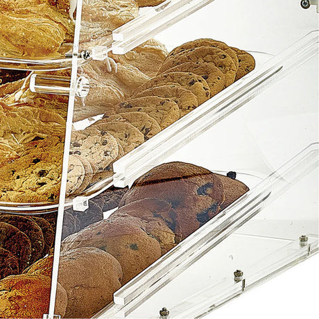 Winco Acrylic Display Case, 4 Trays