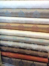 Brown Latte Excellent Damask Drapery Fabric - Damask Drapery Fabric, Brown, 56" Width (By The Yard)