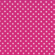 1/4″ Quarter inches White Polka Dot on Fuchsia Poly Cotton Fabric,