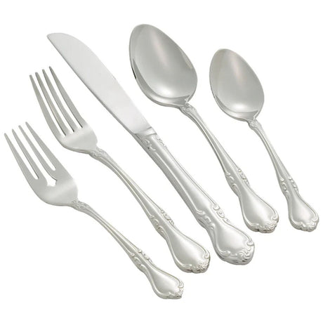 Winco Chantelle Stainless Steel Dinner Spoon, 1 Dozen