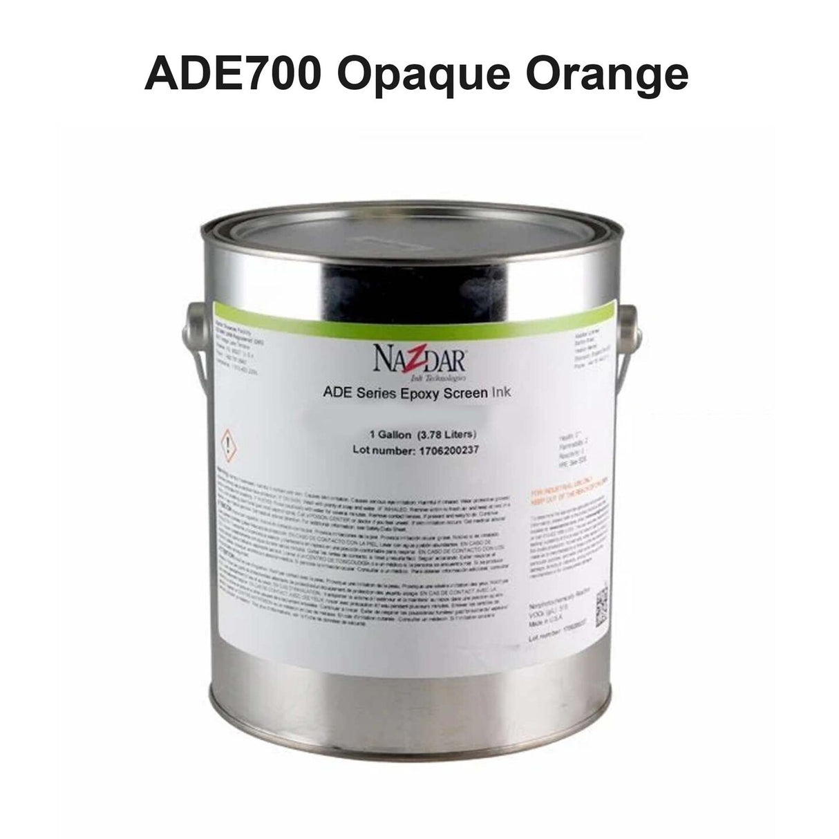 Nazdar ADE Series Epoxy Ink