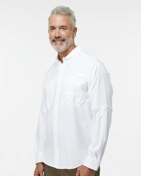 Paragon Mens quick dry long sleeve fishing shirt designed for outdoor comfort