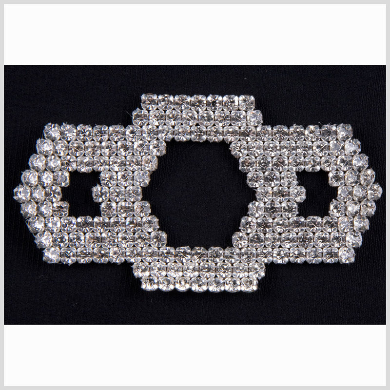 4" Czech Rhinestone Applique