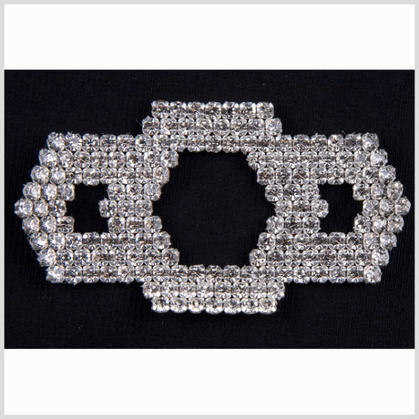 4" Czech Rhinestone Applique