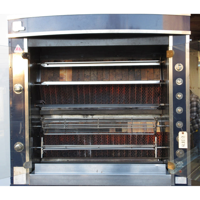 Rotisol 1350-5 Chicken Rotisserie Oven, 5 Spit, Natural Gas, Used Excellent Condition