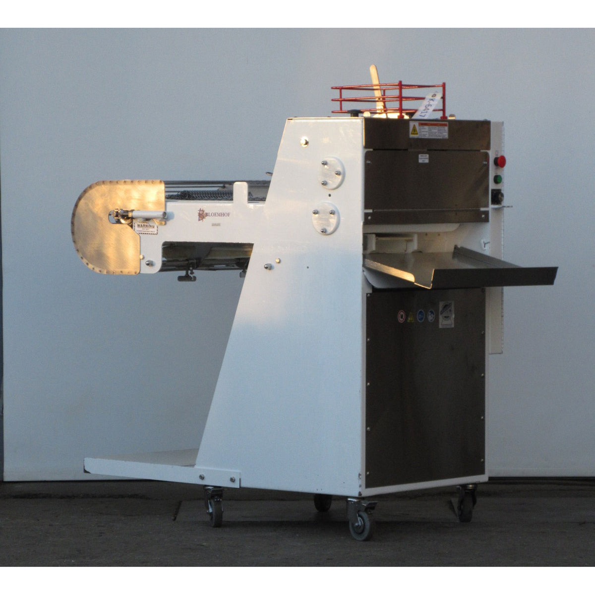 Bloemhof 860L Bread Moulder, Includes 2 Pressure Plates, Used Excellent Condition