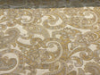 Barrow Reverly Chenille Fabric - Porcelain Beige Paisley, 54" Width (1 Yard)