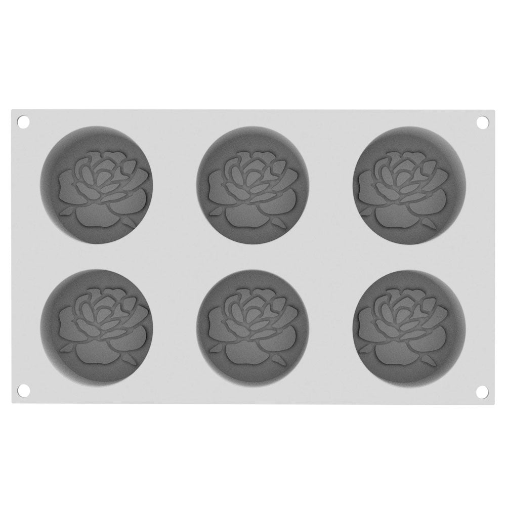 Silikomart VALENTINE 110 Silicone Mold, 6 Cavities