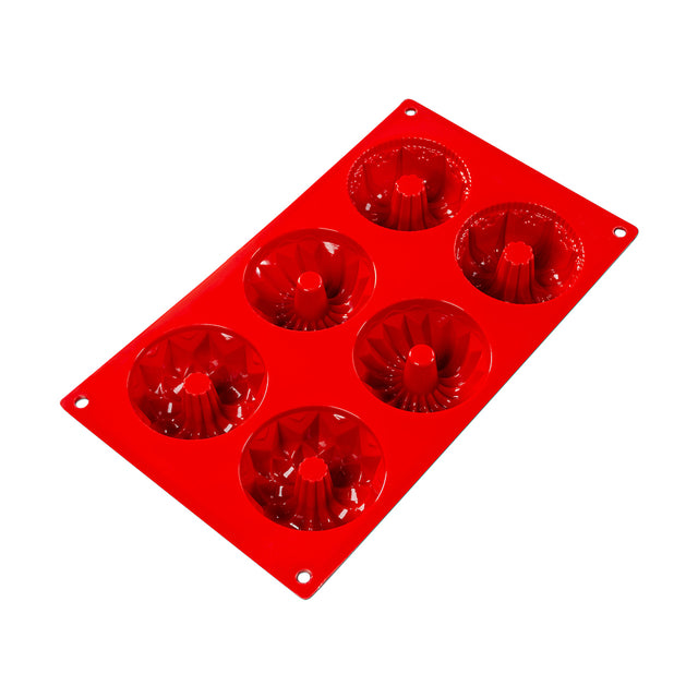Fat Daddio's Regal Variety Silicone Mold, 6 Cavities