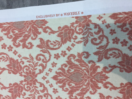 Romance Damask Cotton Print Fabric - Bloom, Damask Print, 58" Width (1 Yard)