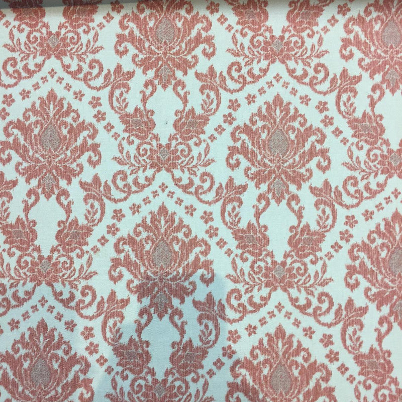 Romance Damask Cotton Print Fabric - Bloom, Damask Print, 58" Width (1 Yard)