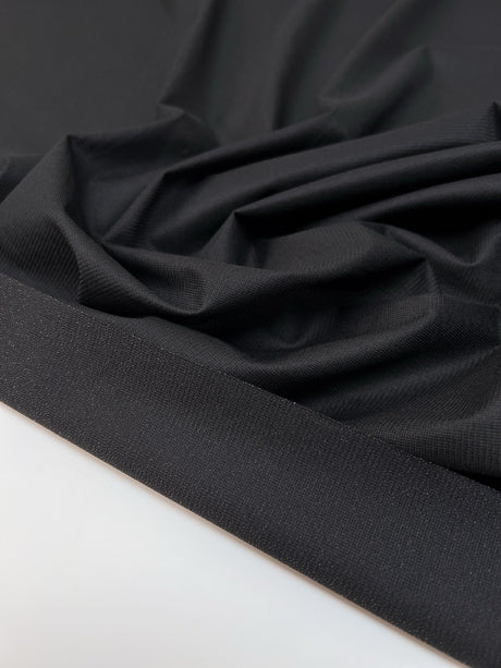 Black Polyamide Interlining Fabric