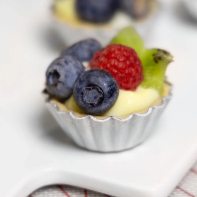 Fat Daddio's Aluminum Tartlet Pan, 2" Diameter - Pack of 20