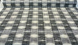 Waverly Sashika Linen Blend Fabric - Plaid, Cinder Gray/Black, 54" Width (By The Yard)