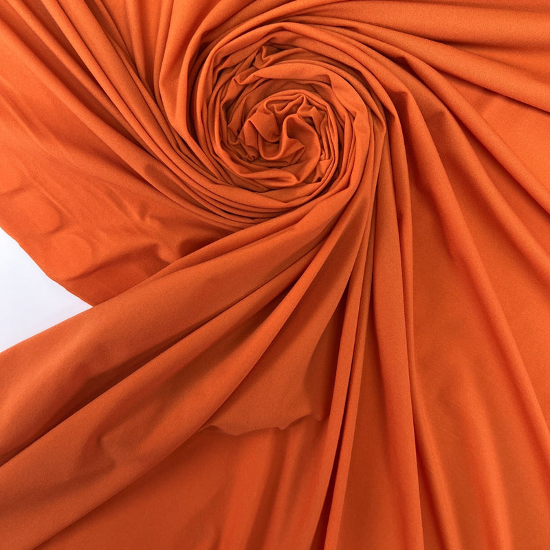 Orange Polyamide Elastane Knit