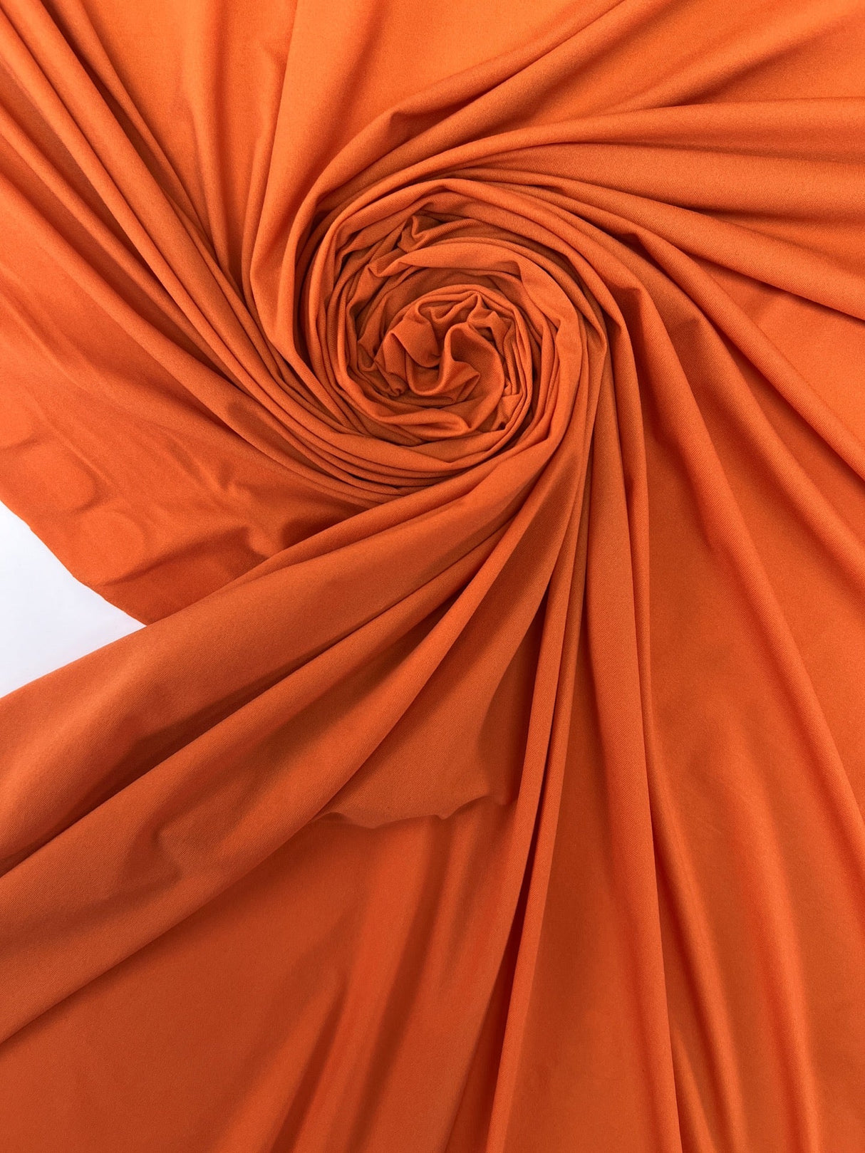 Orange Polyamide Elastane Knit