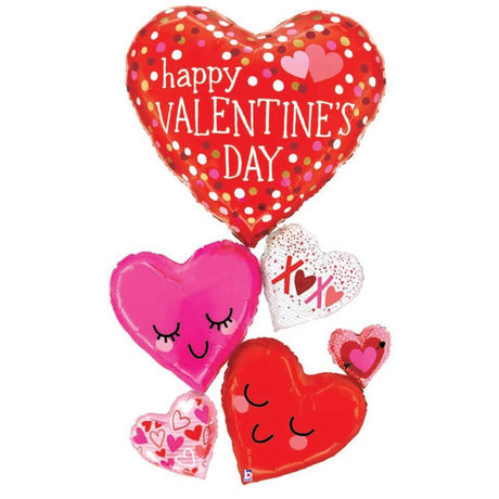 Valentine Foil Balloon 58 Inch Special Delivery