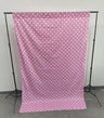 Poly Cotton Polka Dot Decorative Backdrop Drape Curtain Divider Fabric - 58" Wide x 108" High, 1 Panel (1 Panel)