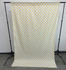 Poly Cotton Polka Dot Decorative Backdrop Drape Curtain Divider Fabric - 58" Wide x 108" High, 1 Panel (1 Panel)
