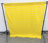 Poly Cotton Fabric - Polka Dot Decorative Backdrop Drape Curtain Divider, 58" Wide x 120" High (1 Panel)
